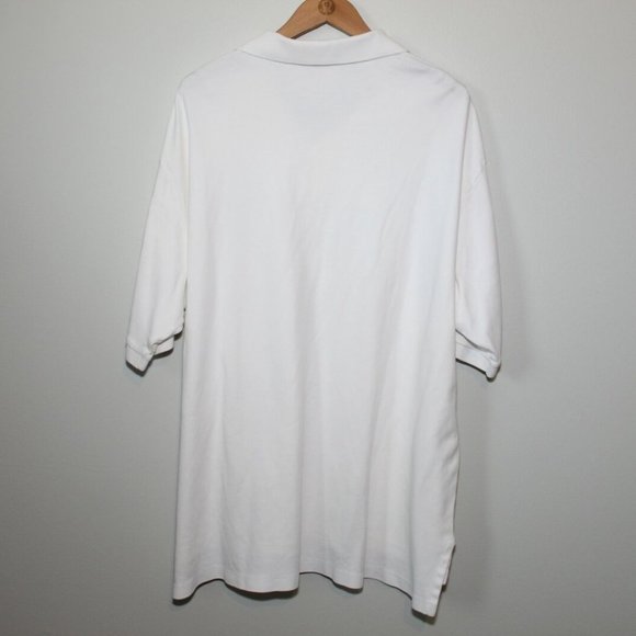 Polo Ralph Lauren Short Sleeve Polo Shirt White Men's Size XLT Long Tall H12335 - Picture 7 of 9